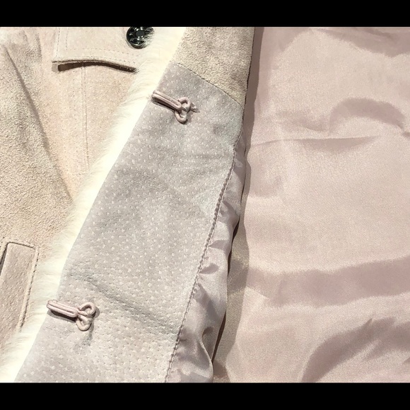 Wilson Leather Light Pink Suede Jacket - Picture 4 of 7